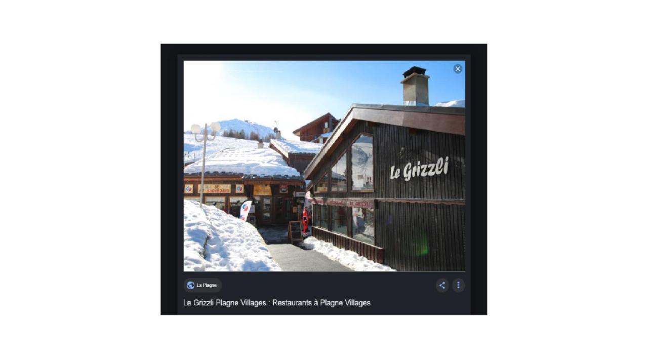 לה פלאנייה Studio 1 Piece Plagne Village 4 Personnes 2050 M Pied Des Pistes מראה חיצוני תמונה